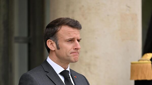 Fransa Cumhurbaşkanı Emmanuel Macron - Sputnik Türkiye
