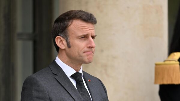 Fransa Cumhurbaşkanı Emmanuel Macron - Sputnik Türkiye