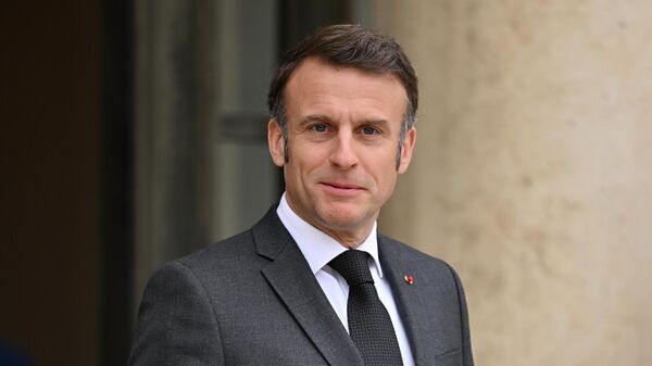 Fransa Cumhurbaşkanı Emmanuel Macron - Sputnik Türkiye