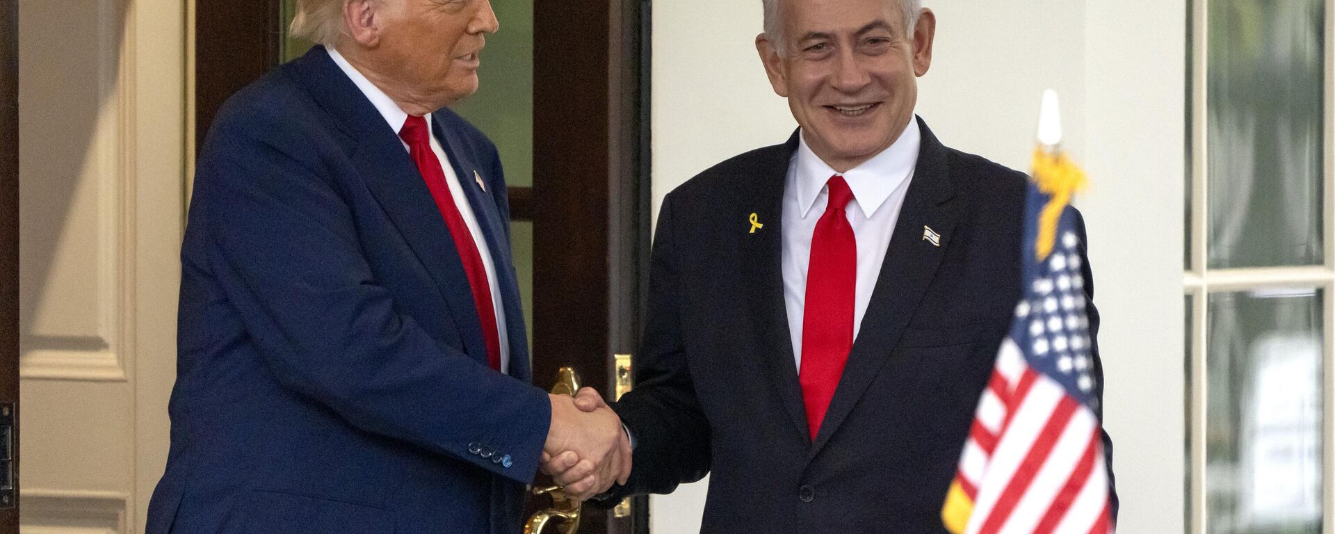 Donald Trump  Benyamin Netanyahu - Sputnik Türkiye, 1920, 29.09.2025