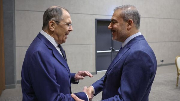 Dışişleri Bakanı Fidan ile Rus mevkidaşı Lavrov  - Sputnik Türkiye