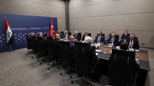 Türkiye ile Irak arasında Yüksek Düzeyli Güvenlik Mekanizması'nın beşinci toplantısı - Sputnik Türkiye