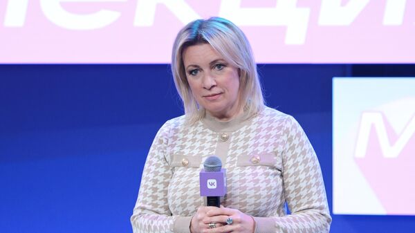 Đại diện chính thức của Bộ Ngoại giao Nga Maria Zakharova - Sputnik Türkiye