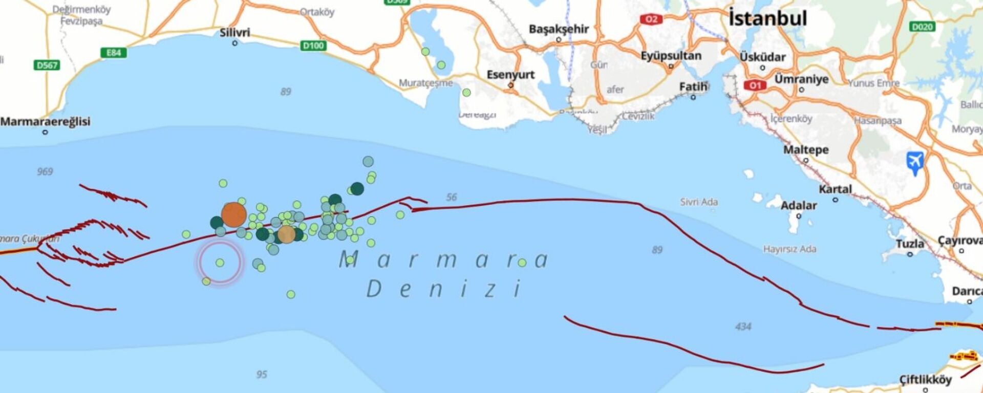 Marmara deprem - Sputnik Türkiye, 1920, 13.05.2025