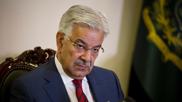Pakistan's Foreign Minister Khawaja Mohammad Asif - Sputnik Türkiye