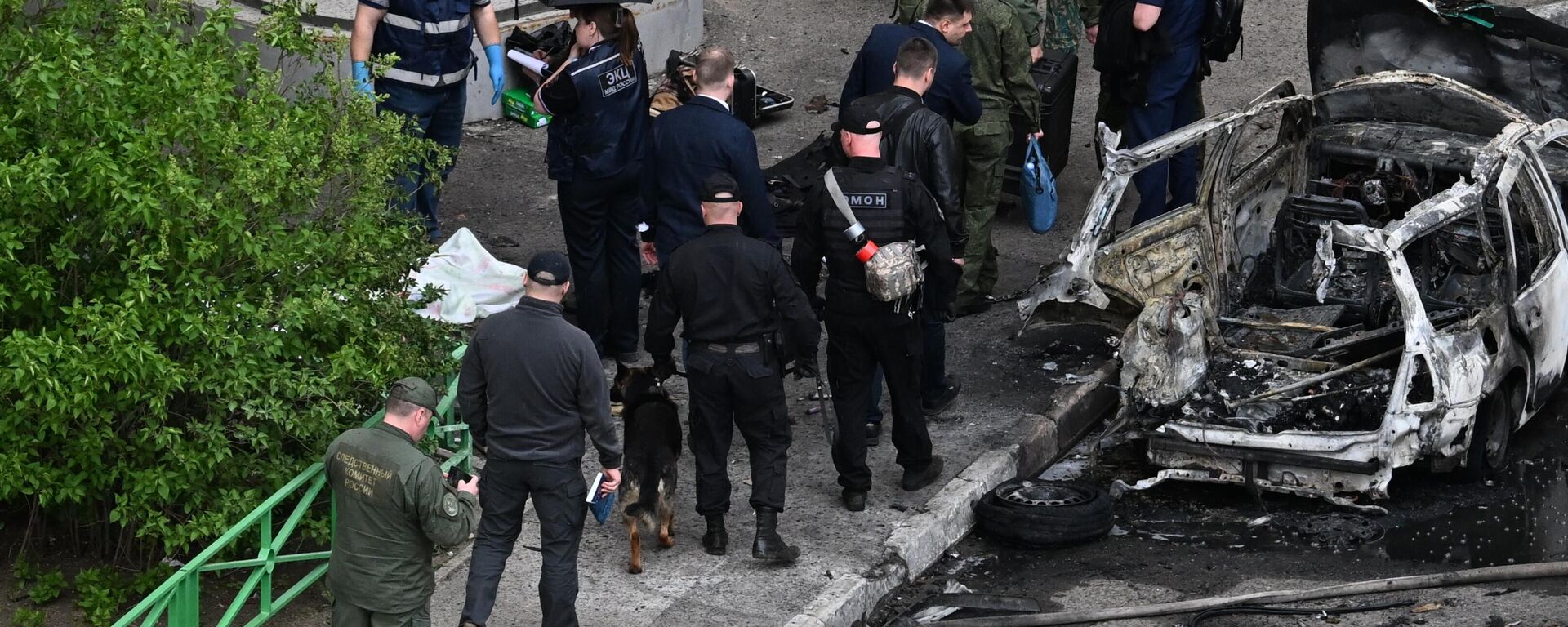 Tướng Bộ Tổng tham mưu Lực lượng vũ trang Nga Yaroslav Moskalik đã tử nạn trong một vụ nổ xe hơi ở Balashikha - Sputnik Türkiye, 1920, 27.04.2025