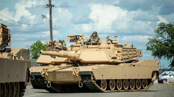 Abrams tankının en son versiyonu olan M1A2SEPv3 - Sputnik Türkiye