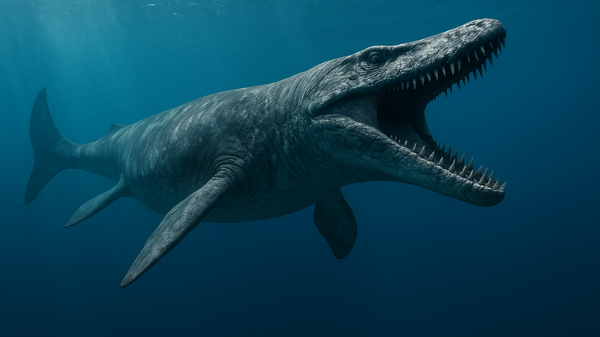 Mosasaur olarak bilinen deniz kertenkelesi - Sputnik Türkiye