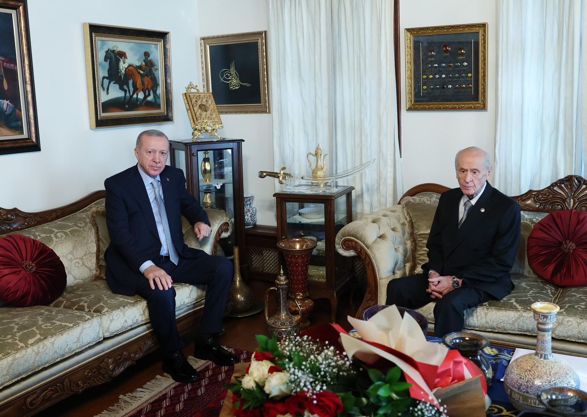 Erdoğan-Bahçeli görüşmesi - Sputnik Türkiye, 1920, 06.05.2025