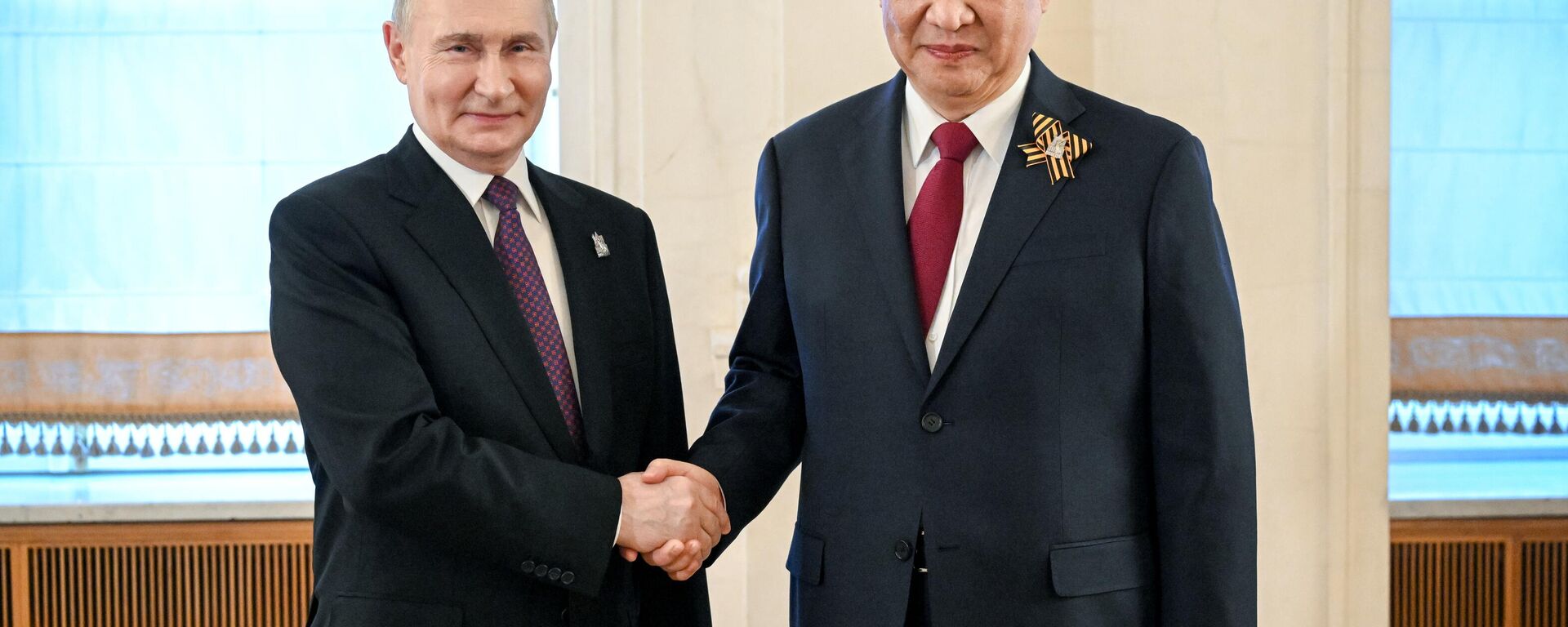 Rusya Devlet Başkanı Vladimir Putin ve Çin Devlet Başkanı Şi Cinping Kremlin'de - Sputnik Türkiye, 1920, 02.09.2025