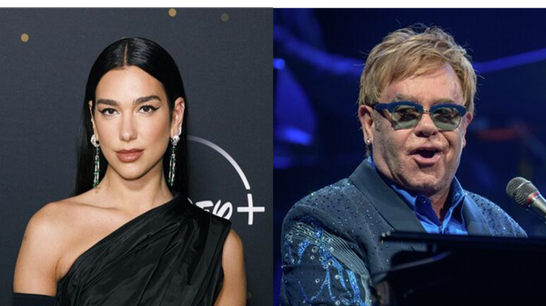 Sir Elton John ve Dua Lipa - Sputnik Türkiye