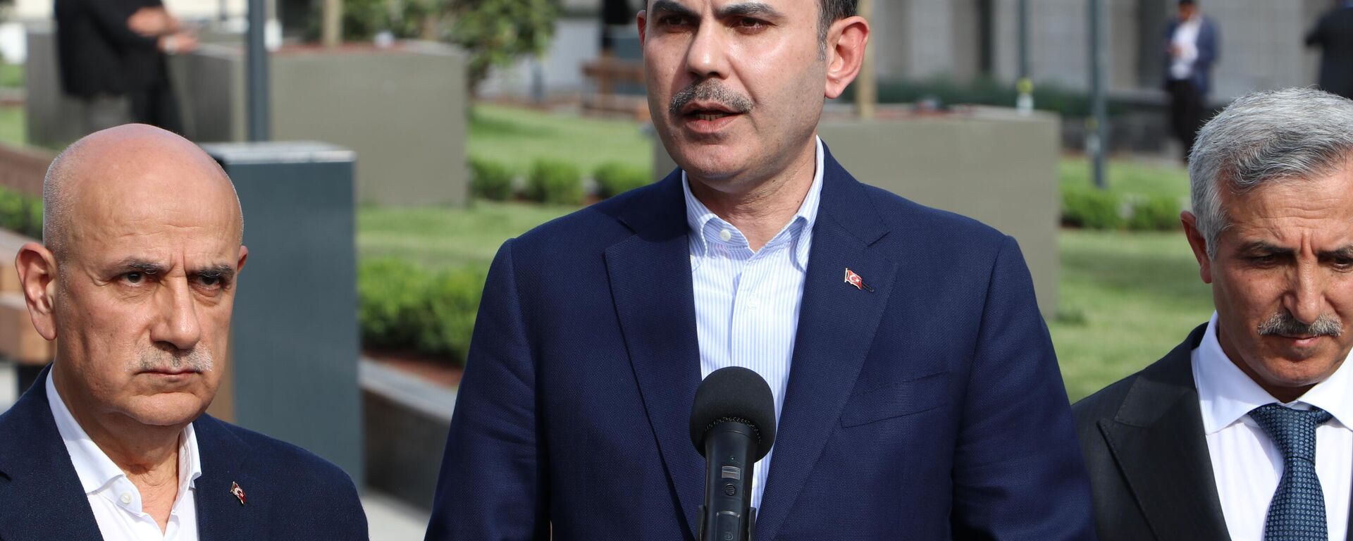 Çevre, Şehircilik ve İklim Değişikliği Bakanı Murat Kurum - Sputnik Türkiye, 1920, 10.05.2025