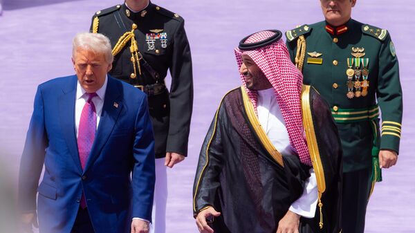Trump, Orta Doğu turunun ilk ayağı olan Suudi Arabistan'da - Sputnik Türkiye