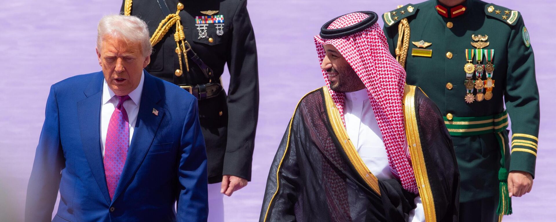 Trump, Orta Doğu turunun ilk ayağı olan Suudi Arabistan'da - Sputnik Türkiye, 1920, 14.05.2025