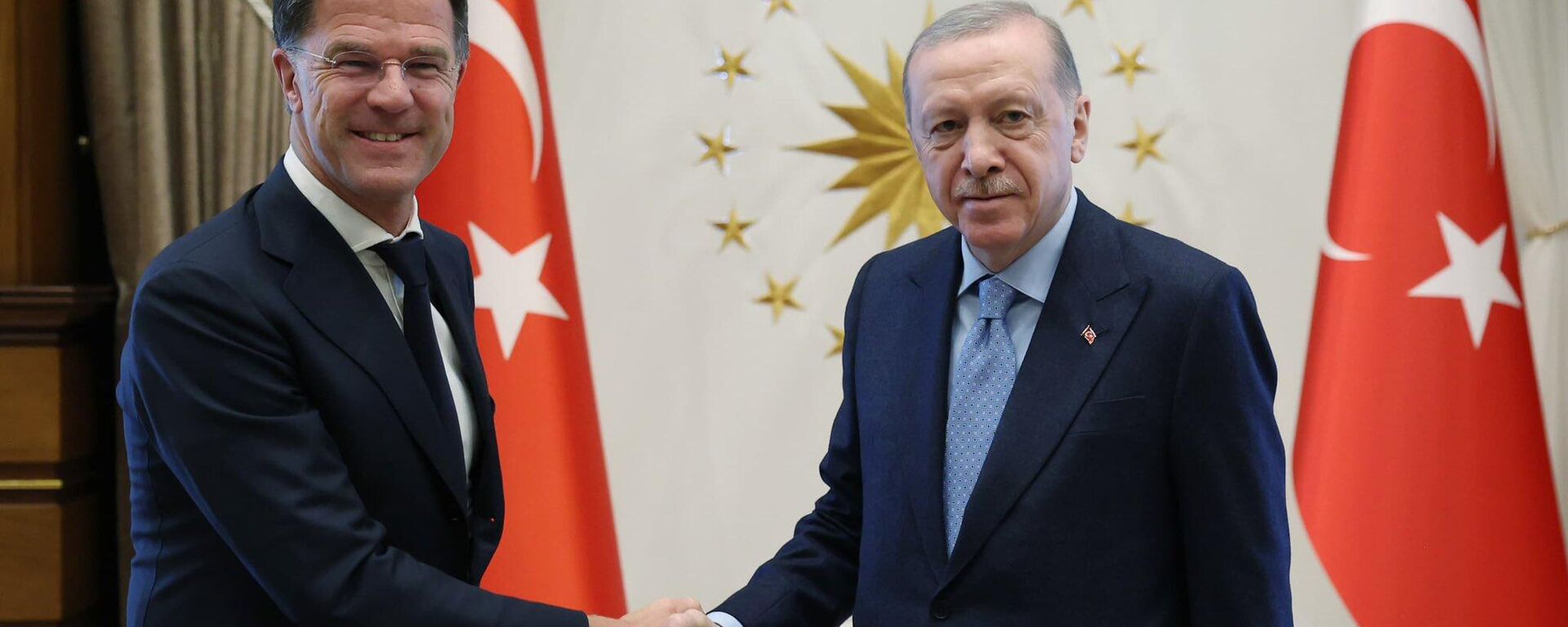 Cumhurbaşkanı Recep Tayyip Erdoğan ve NATO Genel Sekreteri Mark Rutte - Sputnik Türkiye, 1920, 14.08.2025