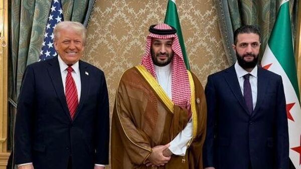 Trump, Suudi Arabistan'da Şara ile görüştü - Sputnik Türkiye