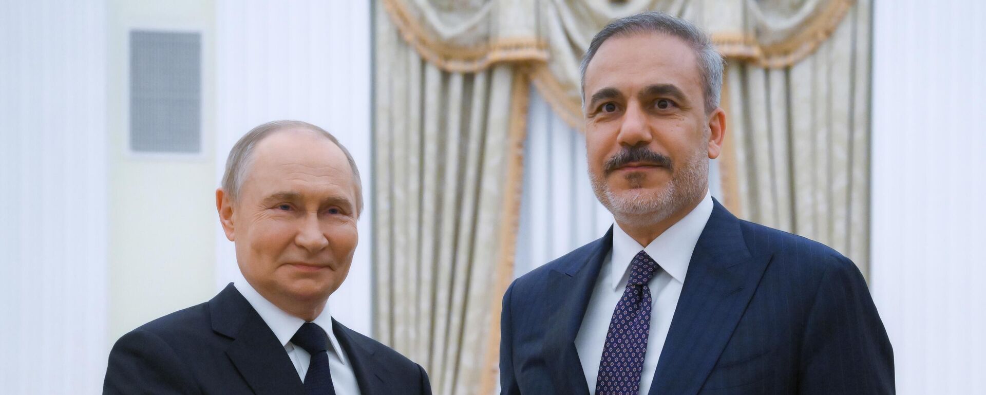 Rusya lideri Putin, Dışişleri Bakanı Fidan'la Moskova'da görüştü - Sputnik Türkiye, 1920, 26.05.2025