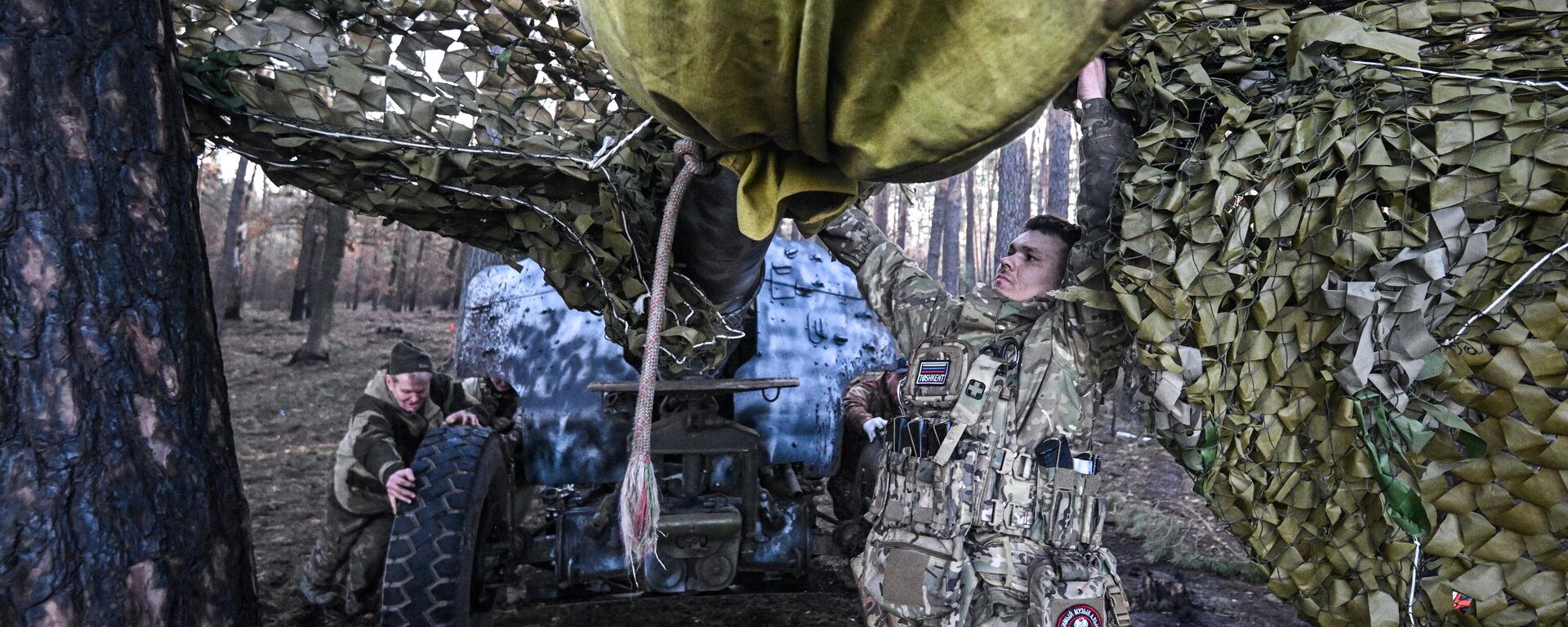 Боевая работа артиллеристов отдельного батальона АрБат в Курской области - Sputnik Türkiye, 1920, 13.06.2025