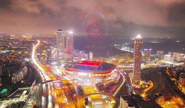 RAMS Park&#x27;ta kutlamalar havadan görüntülendi. - Sputnik Türkiye