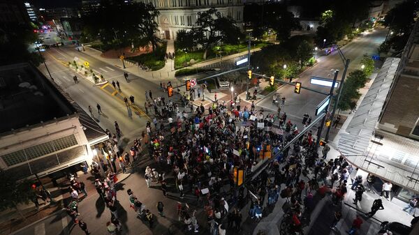 Anti ICE protesters - Sputnik Türkiye