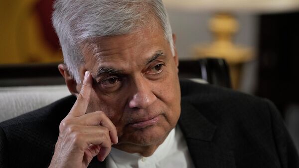 Ranil Wickramasinghe, primer ministro de Sri Lanka - Sputnik Türkiye