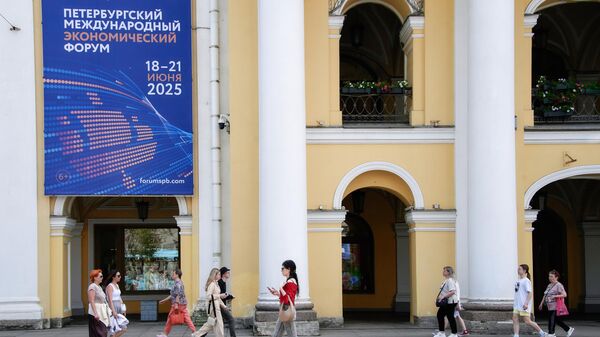 Подготовка к ПМЭФ-2025 - Sputnik Türkiye