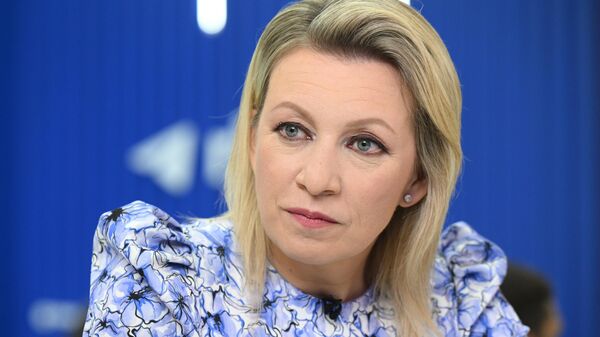 Rusya Dışişleri Bakanlığı Sözcüsü Mariya Zaharova - Sputnik Türkiye