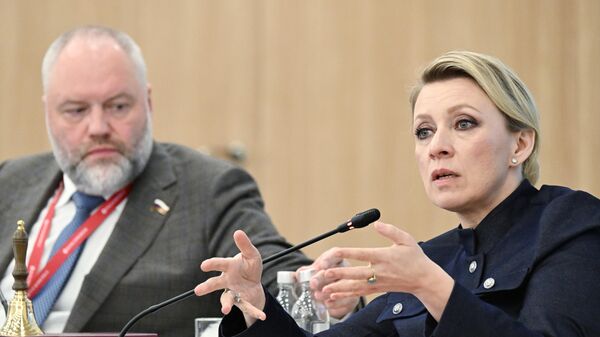 Rusya Dışişleri Bakanlığı Sözcüsü Mariya Zaharova - Sputnik Türkiye