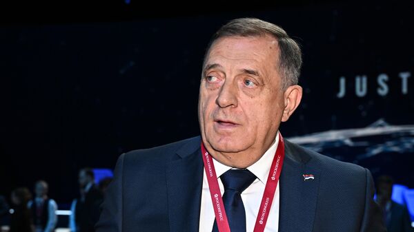 Bosna-Hersek'e bağlı Sırp Cumhuriyeti'nin Cumhurbaşkanı Milorad Dodik - Sputnik Türkiye