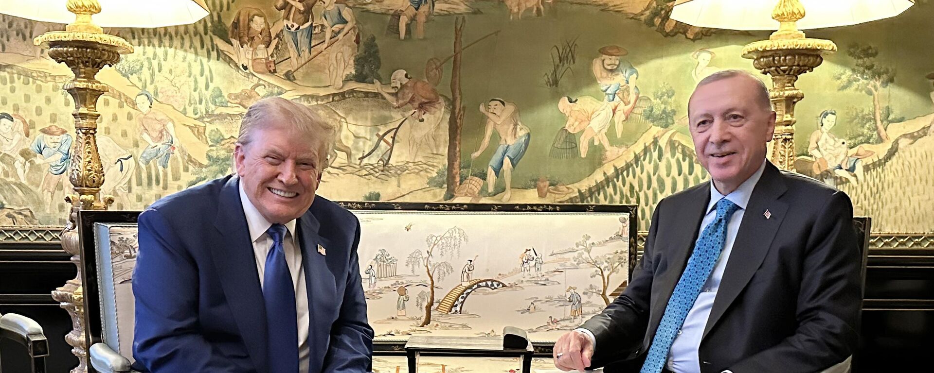 Recep Tayyip Erdoğan Donald Trump - Sputnik Türkiye, 1920, 19.09.2025