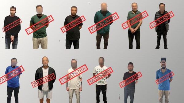Ulusal seviye ve kırmızı bültenle aranan 12 kişi yakalandı - Sputnik Türkiye