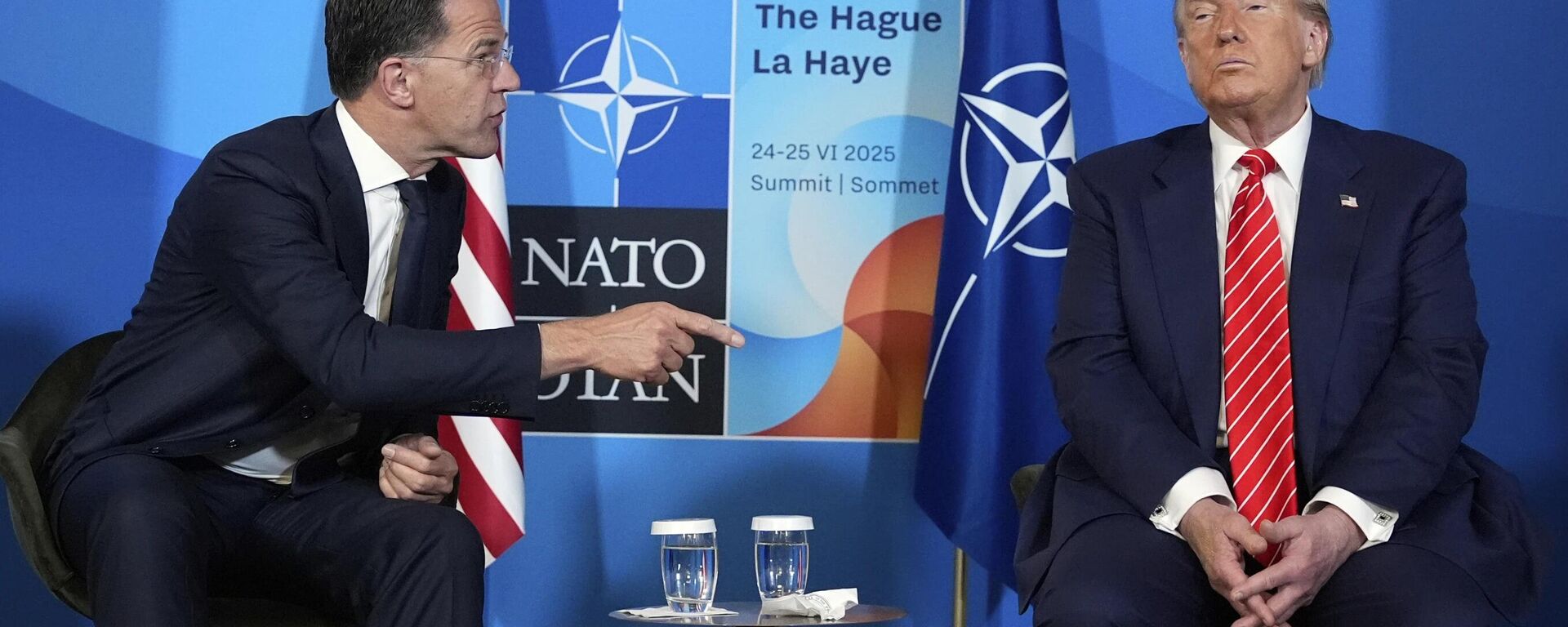 Trump Rutte - Sputnik Türkiye, 1920, 25.06.2025