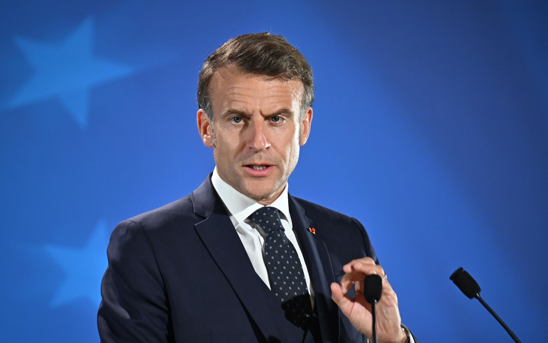 Fransa Cumhurbaşkanı Emmanuel Macron - Sputnik Türkiye, 1920, 14.07.2025