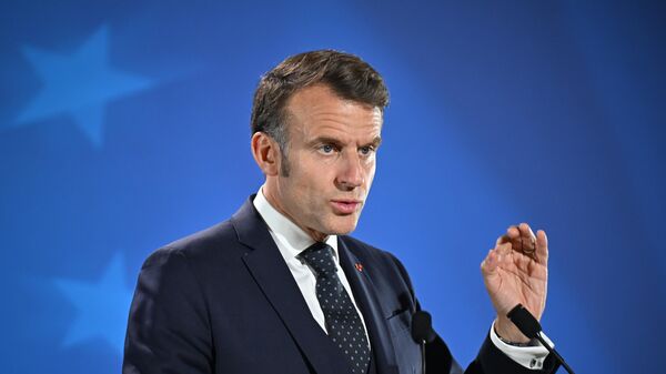 Fransa Cumhurbaşkanı Emmanuel Macron - Sputnik Türkiye