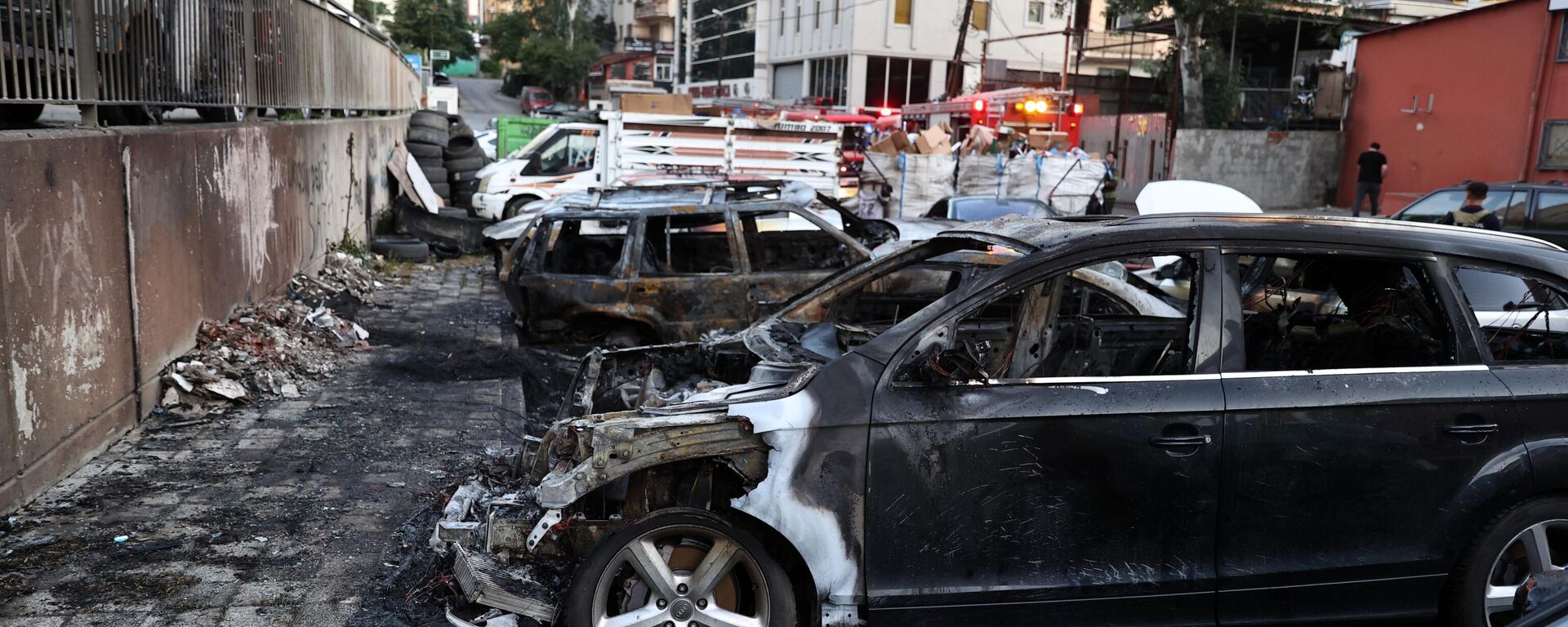 Ataköy yangın - Sputnik Türkiye, 1920, 28.06.2025