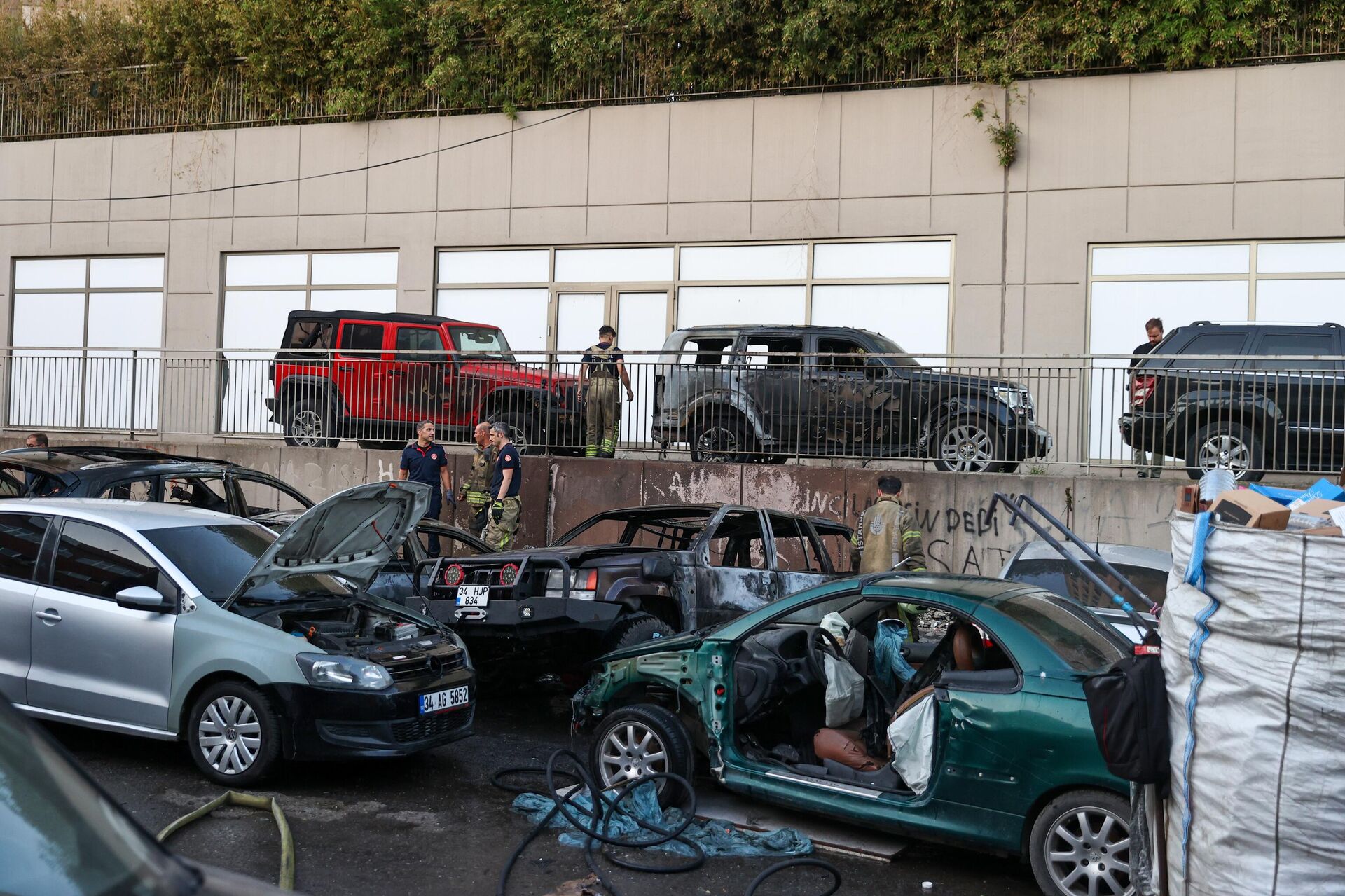 Ataköy yangın - Sputnik Türkiye, 1920, 28.06.2025