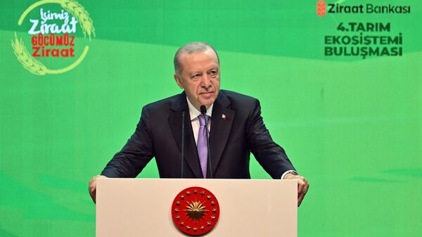 Cumhurbaşkanı Erdoğan çiftçilere yeni kredi paketi açıklaması - Sputnik Türkiye