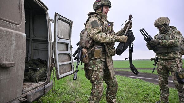 Разминирование на территории Запорожской области - Sputnik Türkiye