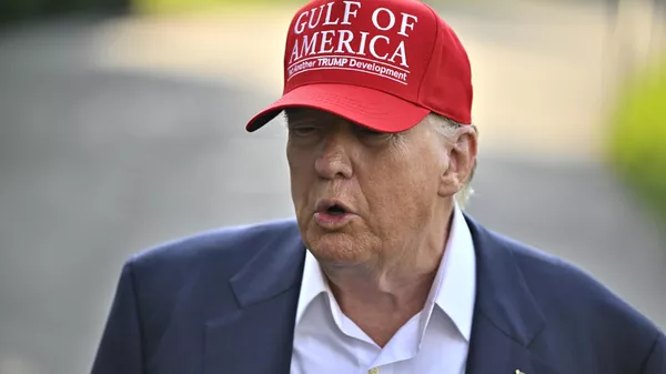 ABD Başkanı Donald Trump basın açıklaması yaptı - Sputnik Türkiye