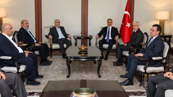 Hakan Fidan ve Hamas - Sputnik Türkiye