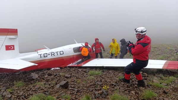Düşen özel jete Kaçkar Dağları'nın zirvesinde ulaşıldı: Pilot hayatını kaybetti, yaralı yolcu tedavi altında