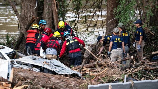 Teksas Sel Felaketi - Sputnik Türkiye