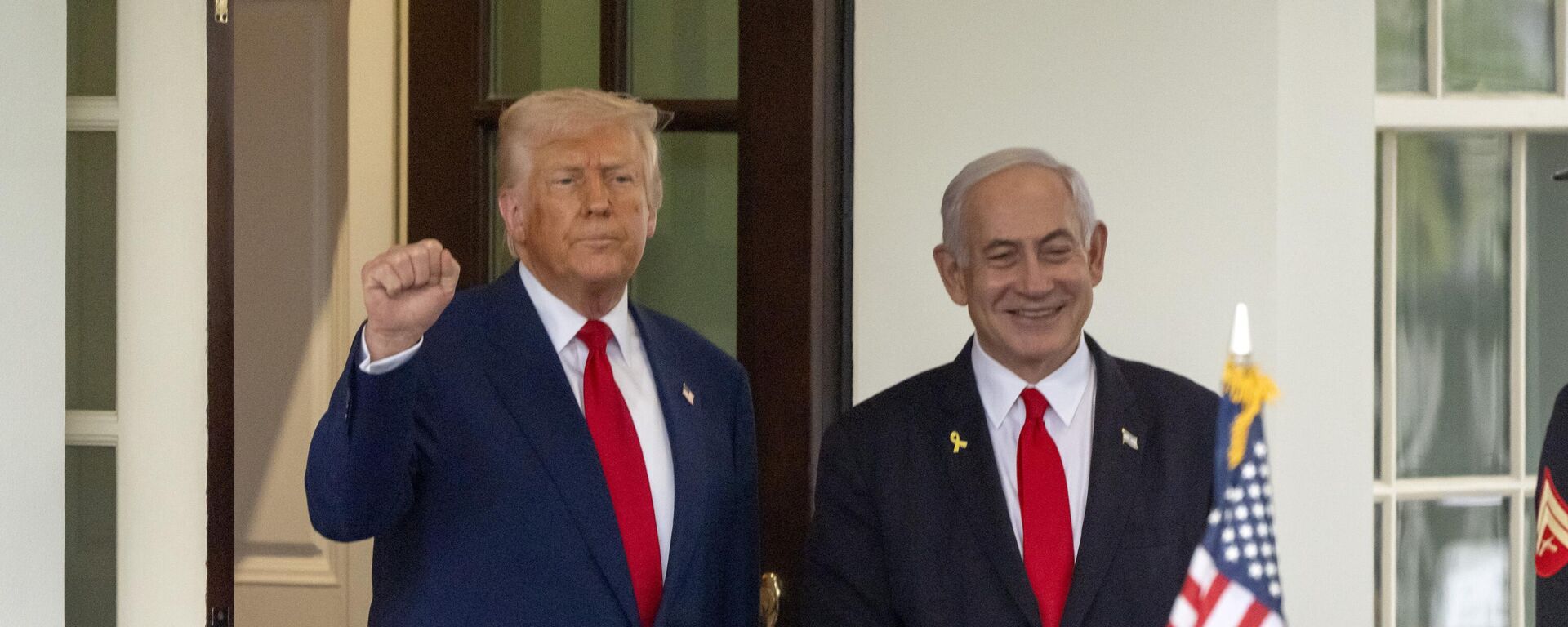 Donald Trump, Benjamin Netanyahu - Sputnik Türkiye, 1920, 29.09.2025