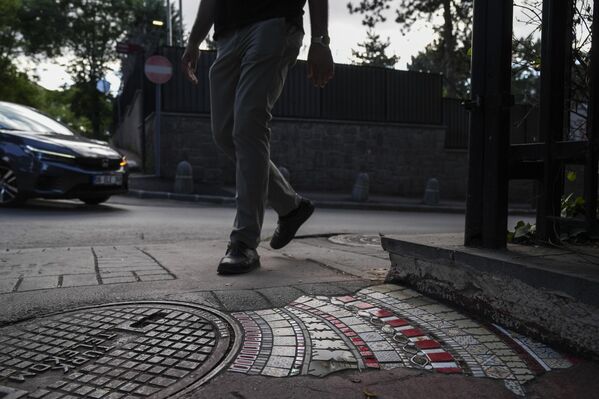 Sanatını, Fransızca su birikintisi anlamına gelen &#x27;flaque&#x27; kelimesine atıfta bulunarak flackings olarak adlandırıyor. - Sputnik Türkiye