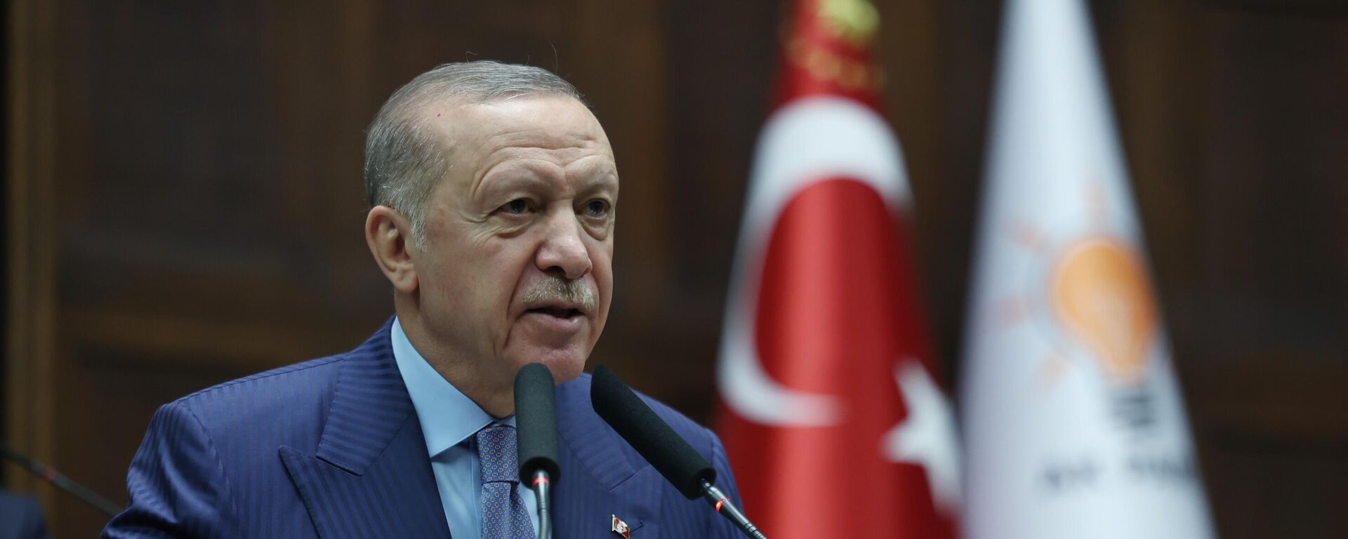 Cumhurbaşkanı ve AK Parti Genel Başkanı Recep Tayyip Erdoğan - Sputnik Türkiye, 1920, 25.07.2025