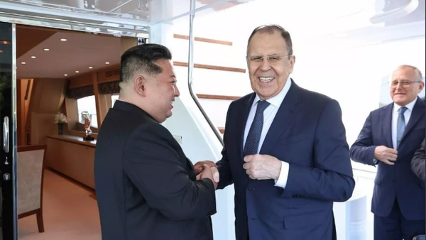 Kim Jong-un - Sergey Lavrov - Sputnik Türkiye