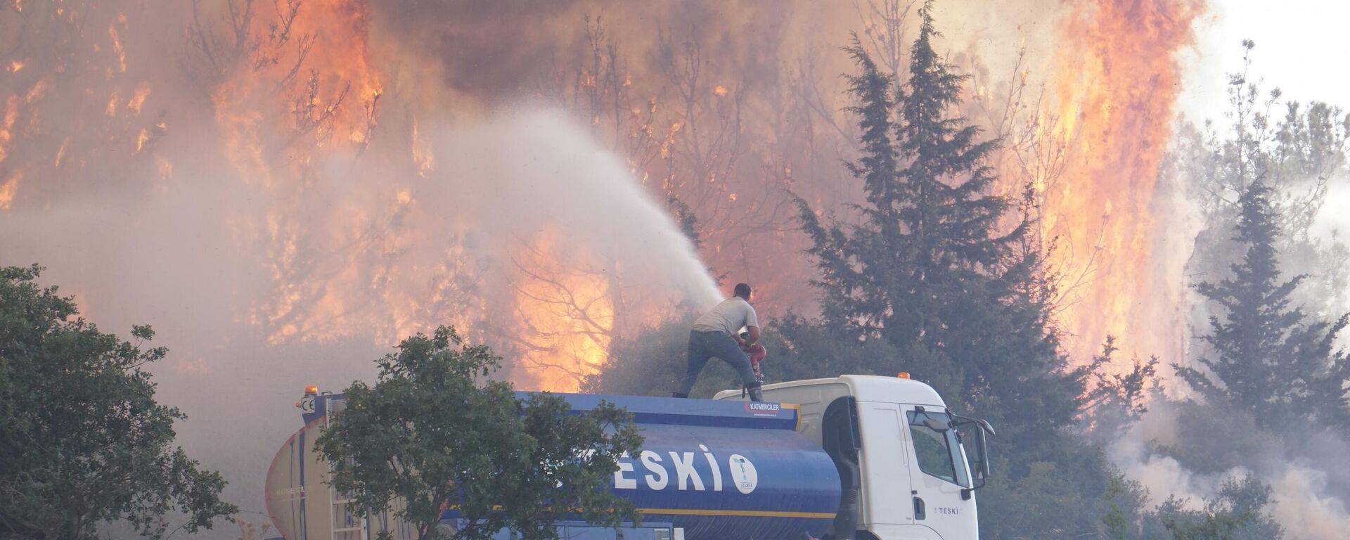 Tekirdağ orman yangını - Sputnik Türkiye, 1920, 16.07.2025