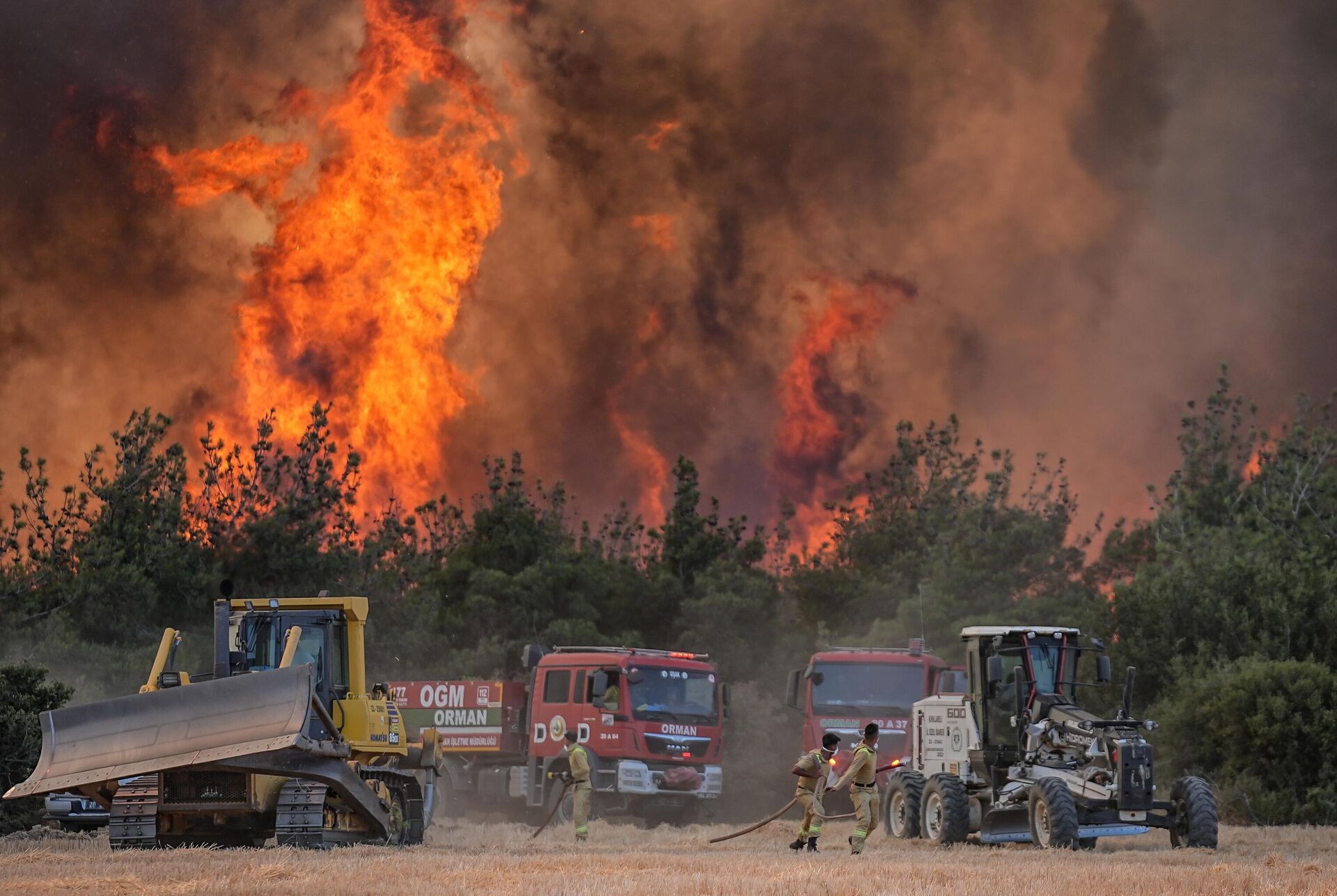 Şarköy yangın - Sputnik Türkiye, 1920, 16.07.2025