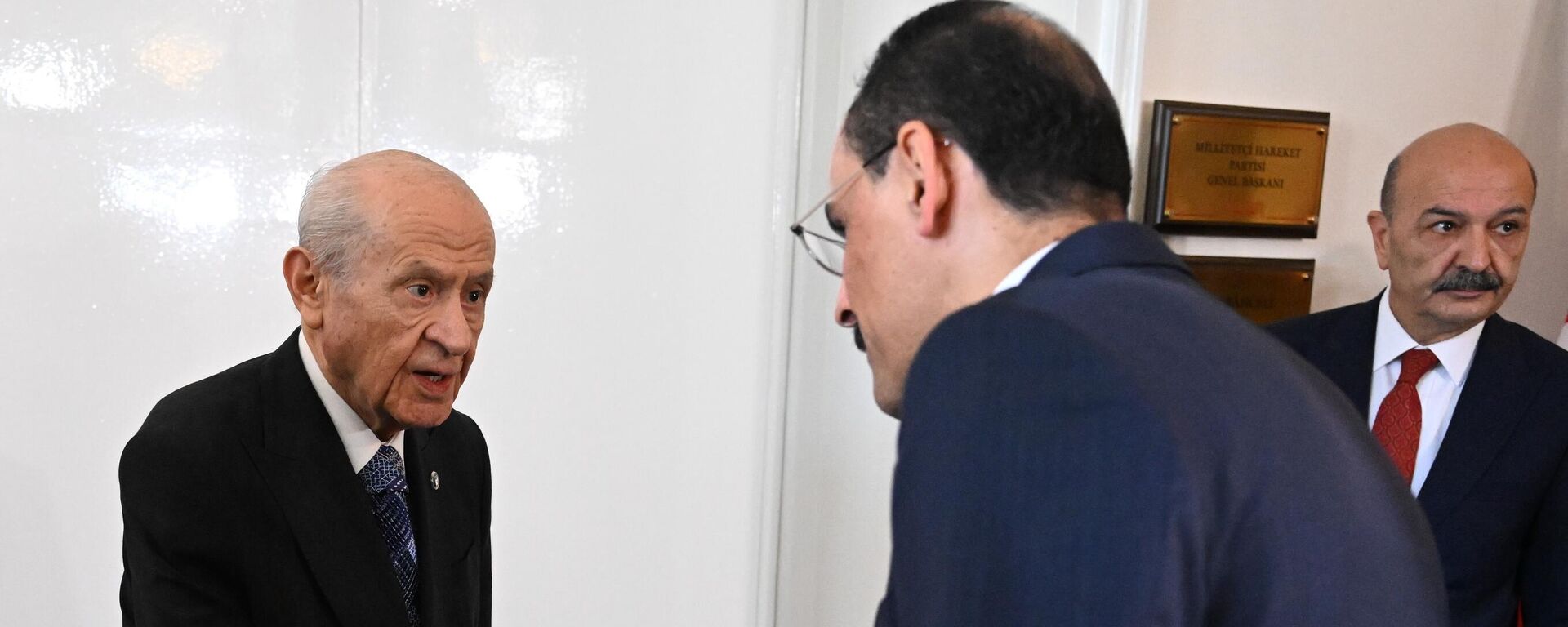 MİT Başkanı İbrahim Kalın, MHP Genel Başkanı Devlet Bahçeli'yi ziyaret etti - Sputnik Türkiye, 1920, 21.07.2025