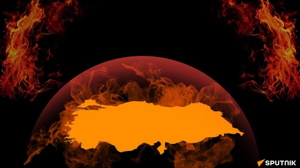 Sıcak hava kubbesi - Sputnik Türkiye